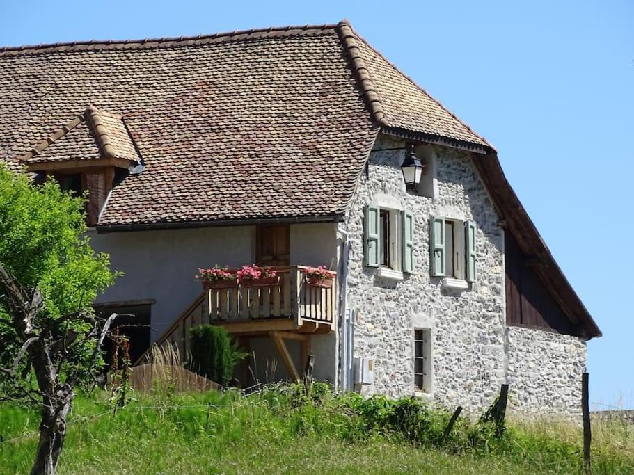Gite De Charme : La Grange Au Lac Azur Treffort  Exterior foto